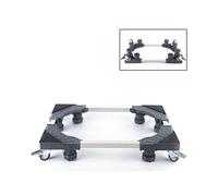 JNPGVTCD Furniture Movable Base, 4 Wheel Universal Wheeled Refrigerator Base Air Conditioning Width 15-22inch Length 26-34inch Adjustable Fridge Stand(8 Legs Wheels)