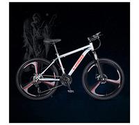 JNPGVTCD Hardtail Mountain 26 Inch, Trail for Mens Women, Front Suspension Bicycle with Dual Disc Brake, High Carbon Steel Anti-Slip, Virgo,27 Speed