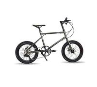 JNPGVTCD JNPGVTCDs 20 Inch Wheel Set Bicycle 9 Speed High Carbon Steel Hydraulic Disc Brake Broken Wind Frame Cycling Racing(Green)