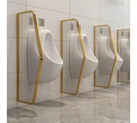JNPGVTCD Men's Privacy Screen, Screen Wall Toilet Partition, Partition For Men,home Improvement Screen,Wall-Mounted Decorative Men (Color : Cham