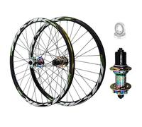 JNPGVTCD MTB Wheelset 24 Inch 26 Inch, Quick Release Aluminum Alloy 27.5" 29 Hybrid/JNPGVTCD Hub 2250g Disc Brake 32H Mountain Rim Cycling for 7-12 Speed