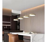 JNPGVTCD Multi-disc Exquisite home chandelier Dimmable Modern LED Pendant Light Minimalist Hanging Lamp 3000-6000K Nordic Suspension Lighting Creative Lighting Decoration for Dining Room Be