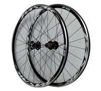 JNPGVTCD Off Road Bicycle Wheel Set 700C,Disc Brake 24H Spokes Double Wall Alloy Rims Circle Height 30MM C/V 7/8/9/10/11 Speed 1700G Wheelset
