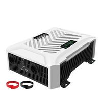 JNPGVTCD Power 3000 Watt Car/Outdoor 12V DC To 220V AC Converter With LCD Display Dual Outlets Peak 6000W Car Charger