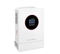 JNPGVTCD Power 4.2KW 6.2KW Solar 24V 48V 220V On Grid Pure Sine Wave With MPPT 80A 100A PV Charger Controllers Car (No WiFi,6.2KW 80A)