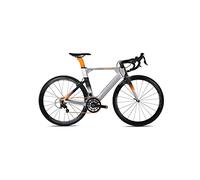 JNPGVTCD Road Full Carbon Fiber Bicycle 22 Speed Adult Male Female Cycling Racing Aerodynamics Frame Rim(Yellow,48cm(160cm-175cm))