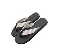 JNRCE Creative Flip Flops - Funny Beach Sandals with Hidden Design - Quick-Dry Slides for Men - Novelty Gag Gift, Beige, 12.5-13 Wide Women/11.5-12 Wide Men