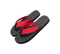 JNRCE Creative Flip Flops - Funny Beach Sandals with Hidden Design - Quick-Dry Slides for Men - Novelty Gag Gift, Red, 8.5-9 Wide Women/7.5-8 Wide Men