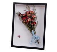 JNTFNE 3D Shadow Box Frame,30 X 40 cm Display Box Photo Frames,Wooden Deep Picture Frame Display Box,Shadow Box Frame Large,3d Display Box for Flowers Crafts, Keepsakes, Wedding, Graduation black