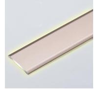 JNTFNE 90cm Floor Gap Connecting Strip Self Adhesive Flooring Transition Strip Cuttable Floor Divider Strip Wood to Tile Waterproof Edging Trim Strip(Pink,33mm)