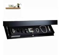 JNTFNE Floating Shelf with Secret Compartment - Wall Storage Solution for Living Room Bedroom Office Concealed Design Stylish nization