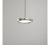JNTFNE Kitchen Pendant Lighting Over Island, 3-Light Modern LED Hanging Pendant Light, Chrome/Black Dining Chandelier Over Table, Dimmable Dining Room Light Fixture Ceiling Hanging, 16W/39W
