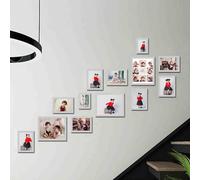 JNTFNE Multi Photo Frame,Collage Photo Frames For Wall,Photo Frame Wall Set,Collage Photo Frame,You Can Change Your Own Photo,Vertical Or Horizontal,For Wall Hanging Or Desktop Display