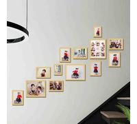 JNTFNE Multi Photo Frame,Collage Photo Frames For Wall,Photo Frame Wall Set,Collage Photo Frame,You Can Change Your Own Photo,Vertical Or Horizontal,For Wall Hanging Or Desktop Display