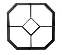 JNTFNE Paving Mould DIY Path Maker Cement Brick Mold Stepping Pavement(1-40x40x4cm)