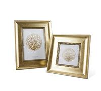 JNTFNE phoframe European Style Wall Hanging Photo Frame Creative Gold Living Room Bedroom Desktop Photo Frame picture frames