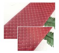 JNTFNE Soft Synthetic Fabric Material, Waterproof Marine Vinyl Faux Leather Sheets, 3.0mm Thick Upholstery Durable Replacement Renovate for Car seat Furniture Sofa DIY(Wine red,1.6x1m)
