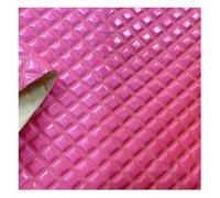 JNTFNE Vinyl PU Fabric Synthetic Leather Sheets - 6mm Thick Marine Material Faux for Boat,Headliner,Crafts,Sofa Chairs, DIY Sewing(Pink,1.4X3m)