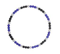 JNUIEU Baseball Necklace 17in/20in Braided Baseball Bling Necklaces Rhinestone Beaded Necklace Baseball Drip Accessories Stuff Lifestyle, 17", Rhinestone+clay+nylon elastic rope, Rhinestone