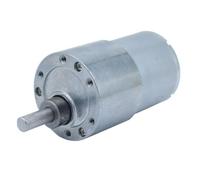 JNURGWLYH 12V 24V High Tq JGB37-3530 DC Gear Motor 7-960RPM 37mm Geared Reducer Garage Door/Vending Machine/Curtain Motor Low Noise(Motor and holder,67R-12V)