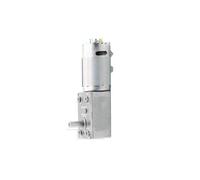 JNURGWLYH 12V DC Worm Gear Motor Right Angle Self-Locking Speed Reducer Conveyor Automatic Use Robotics JGY395(Motor ONLY,300-24V)