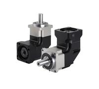 JNURGWLYH 1pcs 90 Degree Reducer Helical Gear Right Angled Planetary Gearbox for Nema 17 23 Stepper Motor 40-130mm Servo Motor(PLMG042 8mm Input,Speed Ratio 5 to 1)