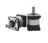 JNURGWLYH 1pcs Nema 23 Planetary Gearbox 57mm Motor Reducer Ratio 4 5 20 50:1 Motor Gearbox for Nema23 57mm Stepper Motor 4000rpm(6.35mm Input,Speed Ratio 10 to 1)