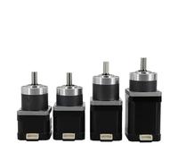 JNURGWLYH 1pcs Nema17 Small Planetary Reduction Stepper Motor Integrated High Tq Reducer Gearbox Matched TB6600 Drive(34 TB6600 Bracket,PG188 (Ratio 188))