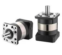 JNURGWLYH 1pcs Planetary Gearbox Motor Reducer for Nema 17 23 Stepper Motor Speed Reducer for 40-180mmFlange Servo Motor(PLF042 5mm Input,Speed Ratio 15 to 1)