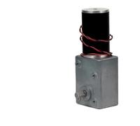 JNURGWLYH 5882-45ZY Turbo Worm Reducer Motor 12V24V Super Self-Locking Metal Gear D-Type Large Tq Adjustable Speed Brushed DC Motor(75RPM-12V SINGLE MOTOR)