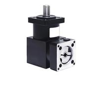 JNURGWLYH Corner Reducer Right Angled 90 Degree Angle Planetary Gearbox Ratio 3 to 1-216 to 1 for 57mm/60/86mm Flange Servo Stepper(Ratio 80,For 90mm Servo Motor)