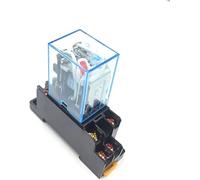 JNURGWLYH Electronic Accessories Relays Relay 1Pc LY2NJ HH62P HHC68A-2Z Electronic Micro Mini Electromagnetic Relay 10A 8PIN Coil DPDT with Socket Base DC12V 24V AC110 220V(AC 220V)