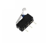JNURGWLYH Replacement Parts 10pcs Waterproof dustproof Sealed Micro Switch D2HW-FL291D-A452-AQ Vertical Small Limit Stroke Switch with R Handle