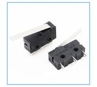 JNURGWLYH Replacement Parts Limit Switch 10 Pcs Mini Micro Limit Switch Lever Arm SPDT Snap Action LOT 250V 5A125