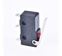 JNURGWLYH Replacement Parts Limit Switch 10 Pcs Mini Micro Limit Switch Roller Lever Arm SPDT Snap Action LOT Switch Accessories Silver