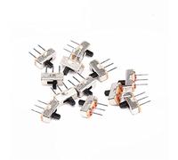 JNURGWLYH Replacement Parts Micro Switch 20Pcs/LOT SS12D00 Interruptor on-Off Mini Slide Switch 3pin 1P2T 2 Position Toggle Switch Handle Length:3MM/4MM/5MM(Handle Length 6mm)