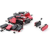 JNURGWLYH Replacement Parts Micro Switches SV-166-1C25 10pcs x Micro Limit Switch Long Hinge Roller Arm SPDT Snap Action LOT OneColor