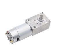 JNURGWLYH Right Angle Corner Gear Gearbox Reducer DC Worm Geared Motor 12V/24V High Tq 555 Reduction Motors Gate Grill Lift(Motor bracket,40R-24V)