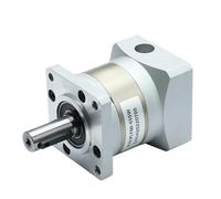 JNURGWLYH SPLF60 High Precision Low Noise Planetary Gearbox Reducer Fit Nema23 57 8mm Stepper Motor Nema24 60ST 14mm 400W Servo(35 TO 1-INPUT 14 FOR SERVO)