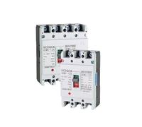 JNVFTCUX Molded case Circuit Breaker 3P 4P 63A 100A 225A 400A 630A 380V Three-Phase Four-Wire air Switch(4P400A)