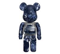 JNVHFGT 28cm Bearbrick Violent Bear Toys Collection Desktop Sculpture Figurine Statues and Figurines