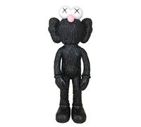 JNVHFGT 33CM XX Eyes Sesame Street Doll,Character Model Ornament Table Decoration A Collector's Item for Toy Lovers Gifts for boys and girls(Black)