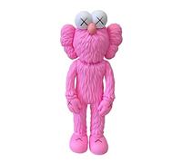 JNVHFGT 33CM XX Eyes Sesame Street Doll,Character Model Ornament Table Decoration A Collector's Item for Toy Lovers Gifts for boys and girls(Pink)