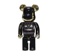 JNVHFGT Building Blocks Bear, 1000% 70cm Fashion Bearbrick A Collector's Item for Toy Lovers Display Case Figurine Decoration Statues and Figurines(Gold)