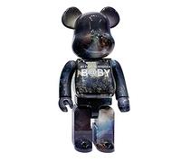 JNVHFGT Violent Bear,400% Building Blocks Bear Handcrafted Model Of A Starry Sky Doll Toy Gift Fashion Ornament Office/display Case Sculpture 28cm/11in