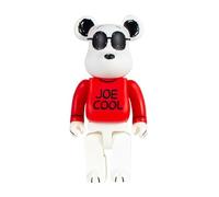 JNVHFGT Violent Bear 400% Fashion Bearbrick 28cm/11in Blocks Bear Tabletop Sculpture Figurine Decoration Statues and Figurines