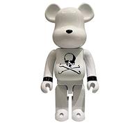 JNVHFGT Violent Bear,Building Blocks Bear Skeleton-Handcrafted Figurine A Collector's Item for Toy Lovers Ideal for Entrance/office Decoration(White,70cm)