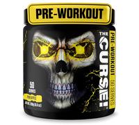 JNX SPORTS The Curse! Pre Workout Powder - Pineapple 50 Servings | Preworkout: Boost Strength, Energy + Focus for Men & Women | Caffeine, Beta-Alanine, Creatine & L-Citrulline