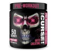 JNX SPORTS The Curse! Pre Workout Powder - Tropical Storm 50 Servings | Preworkout: Boost Strength, Energy + Focus for Men & Women | Caffeine, Beta-Alanine, Creatine & L-Citrulline