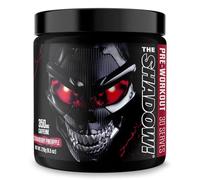 JNX Sports The Shadow! 350mg of Caffeine Hard Core Preworkout - Strawberry Pineapple 30 Servings | Electric Energy, Mental Focus & Superhuman Strength for Men & Women